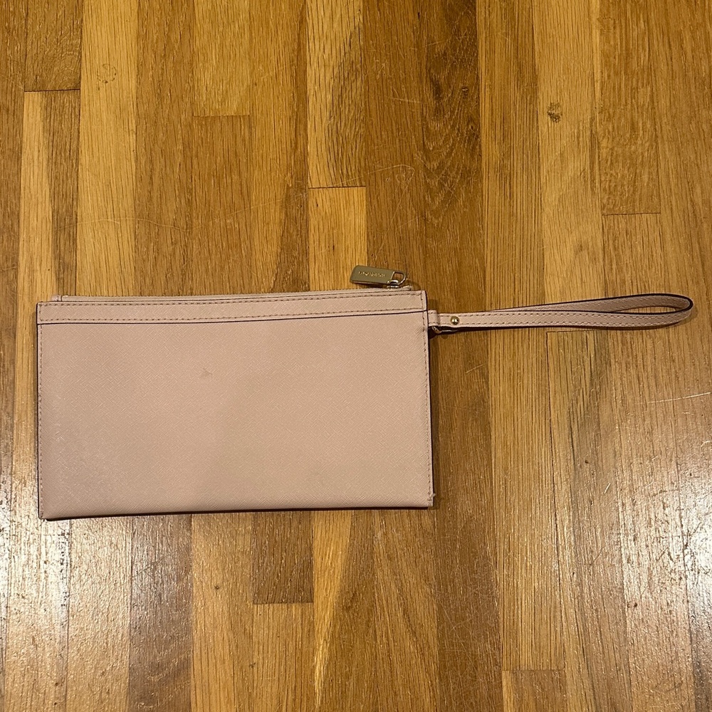 Michael Kors Blush Pink Wristlet Clutch - Picture 12 of 16